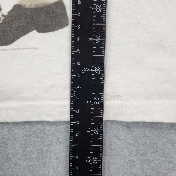 Michael Jackson T-Shirt L 2009 AEG King Of Pop Hanes Heavyweight White - Picture 6 of 10